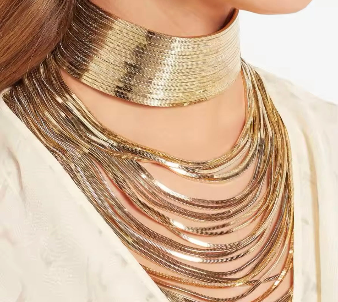 Gold Chain choker