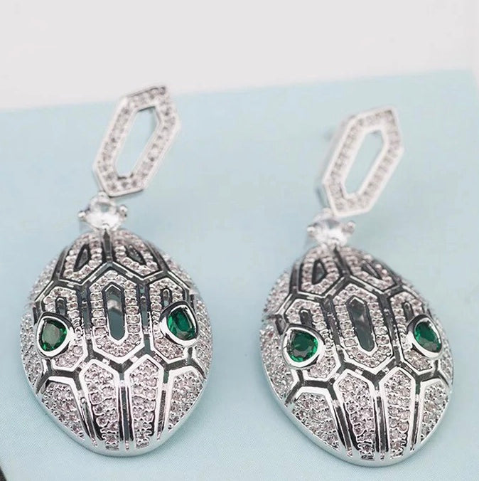 Snake earrings