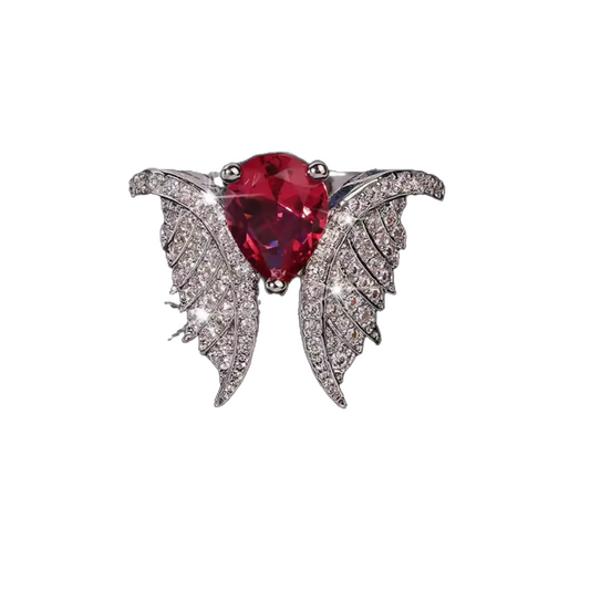 Ruby wing ring