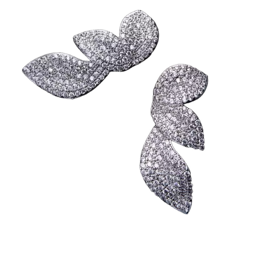 Triple Floral earring