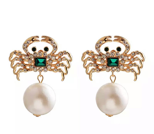 Crab Earrings