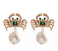 Crab Earrings