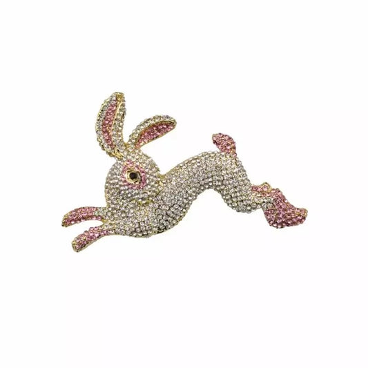 Rabbit brooch