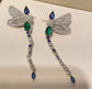 Dragonfly earrings