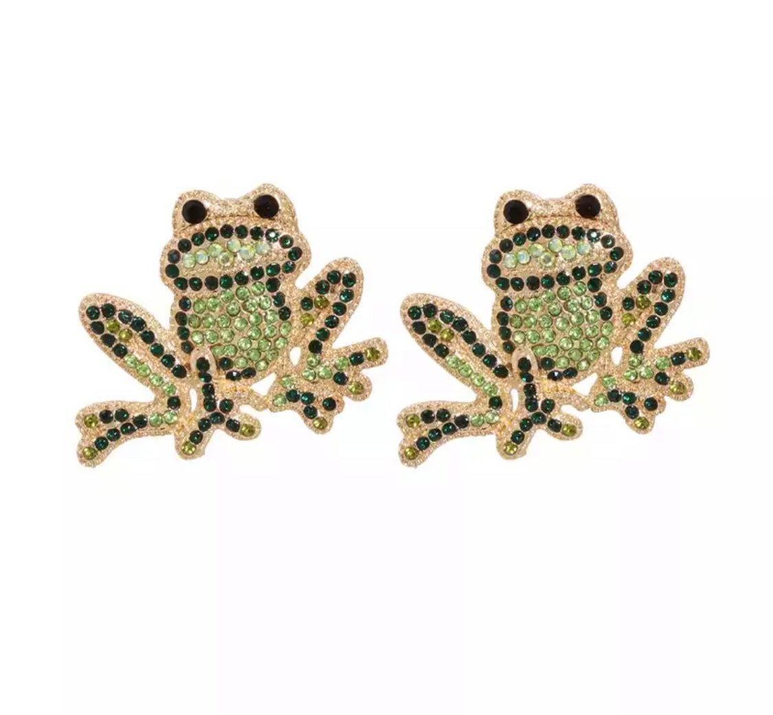 Frog Earrings