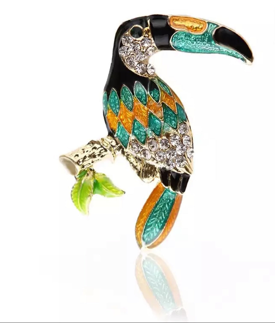 Bird Brooch