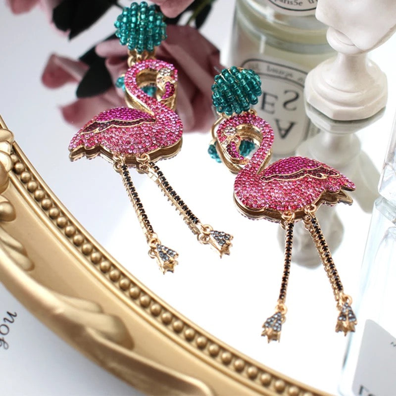 Flamingo Earrings