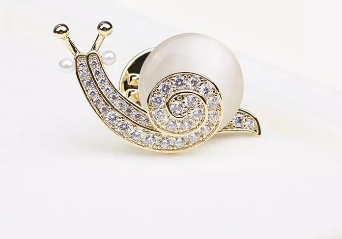 Snail Brooch