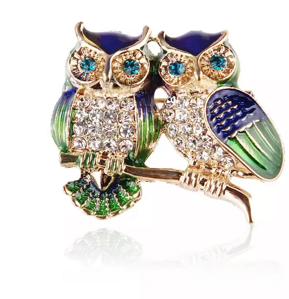 Owl Brooch