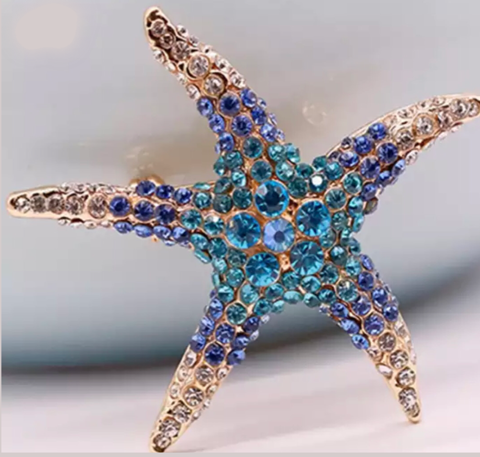 Starfish Brooch