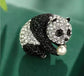 Panda brooch