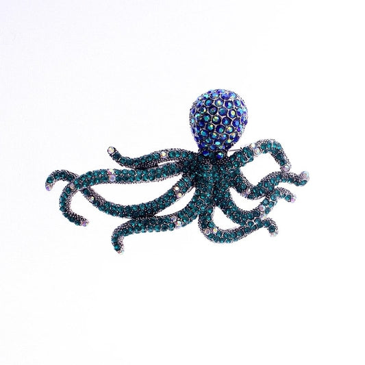 Octopus brooch