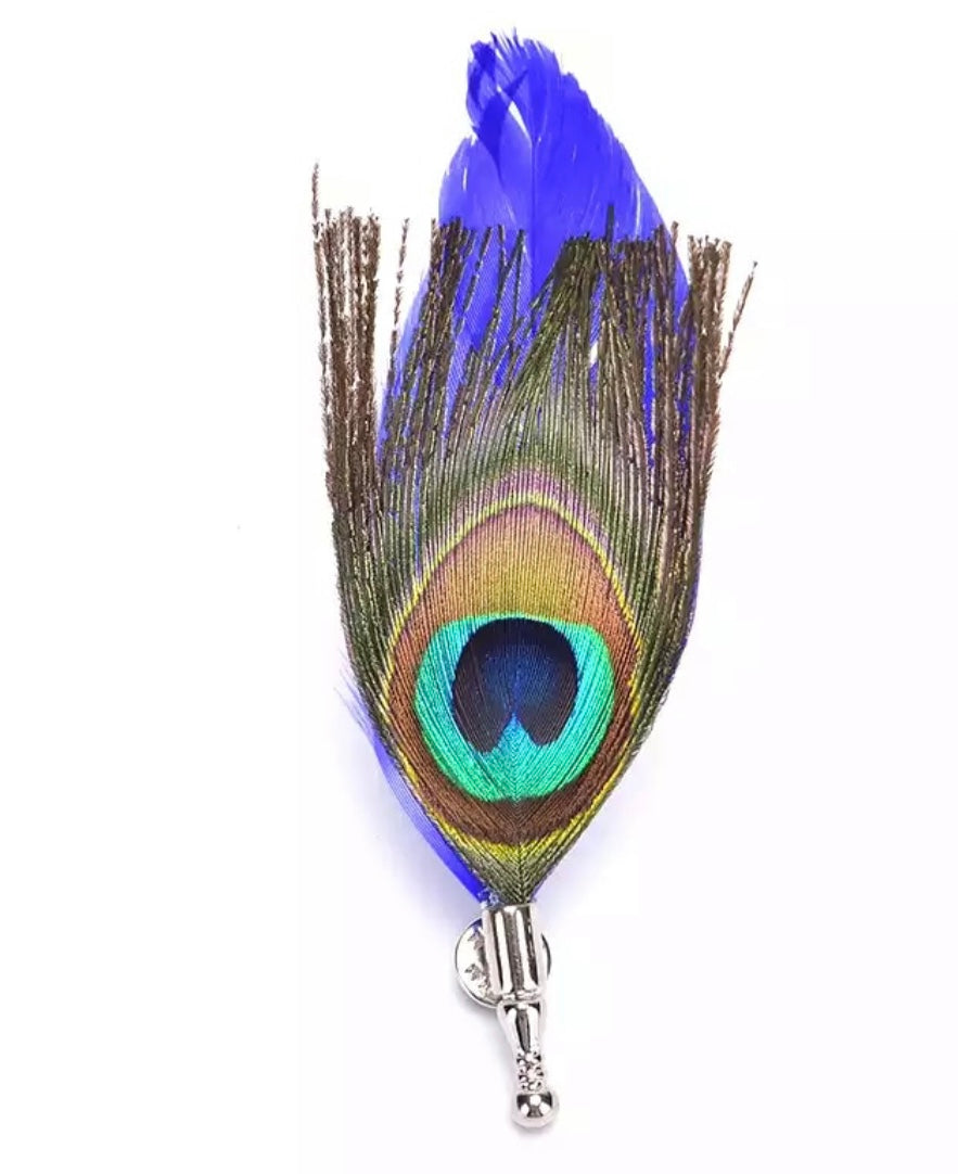 Original peacock brooch