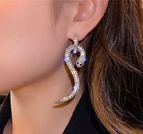 Serpenti earrings