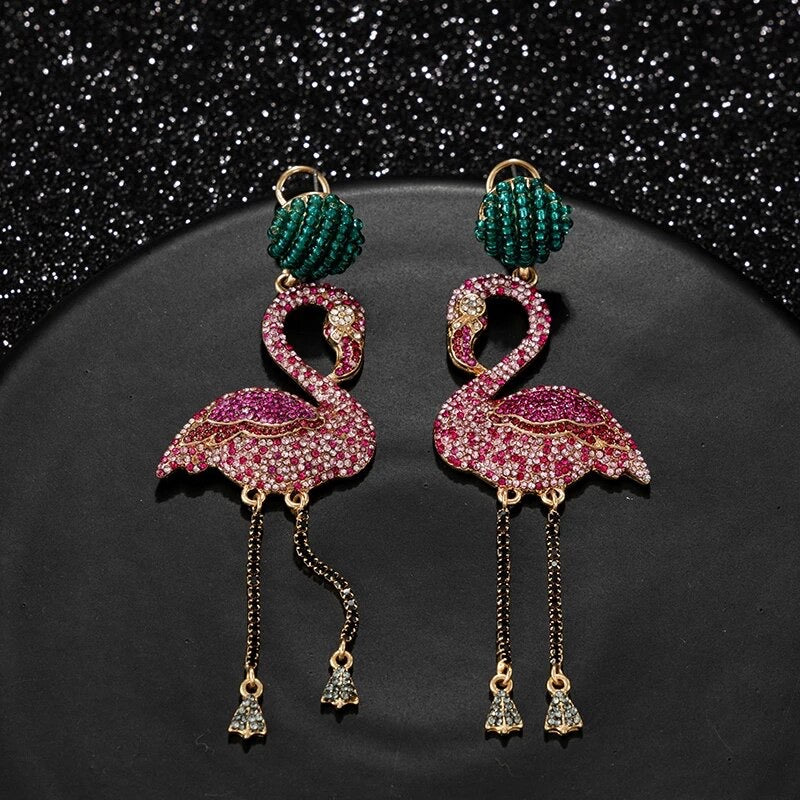 Flamingo Earrings