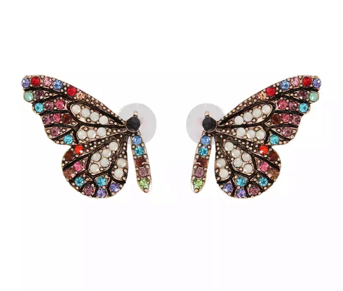 Butterfly earrings