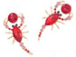 Red Lobster Earrings