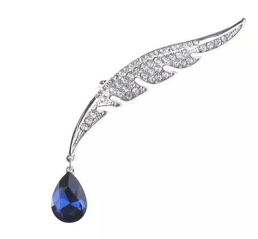 Feather Brooch