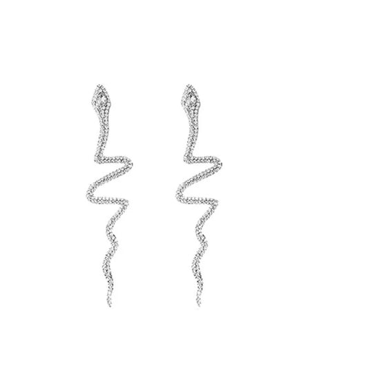 Long Snake Earring