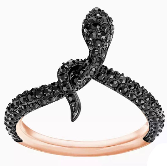 Black snake ring