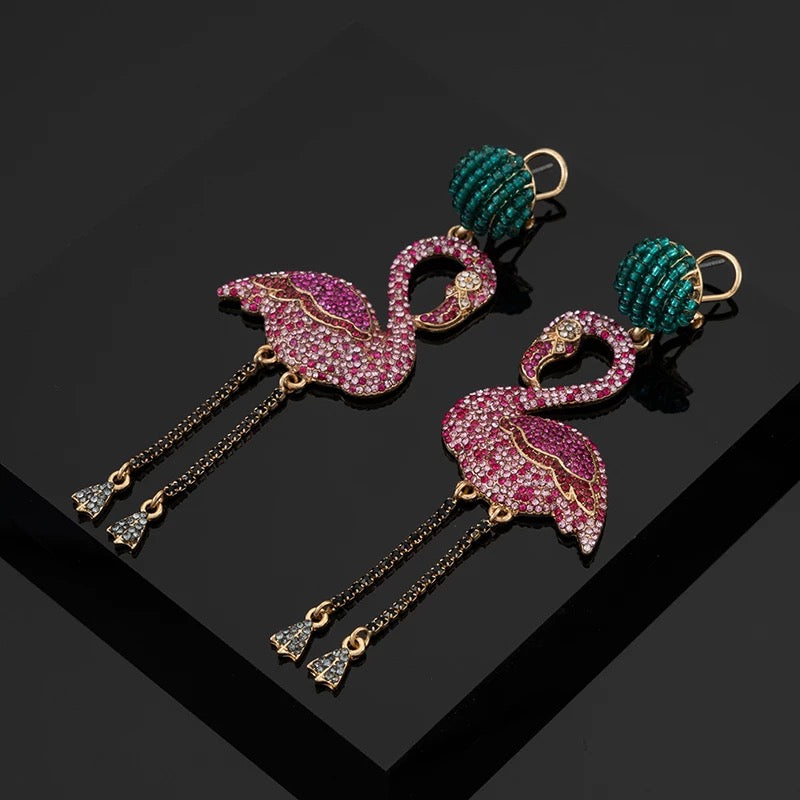 Flamingo Earrings