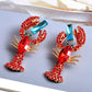 Red Lobster Earring