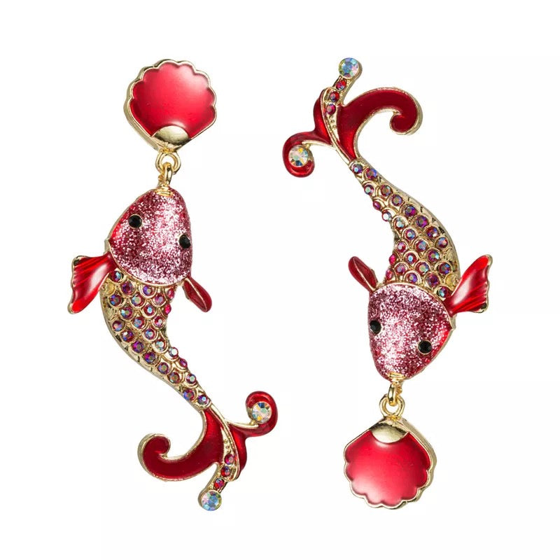 Koi Fish Earrings