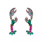 Emerald Crab Earring