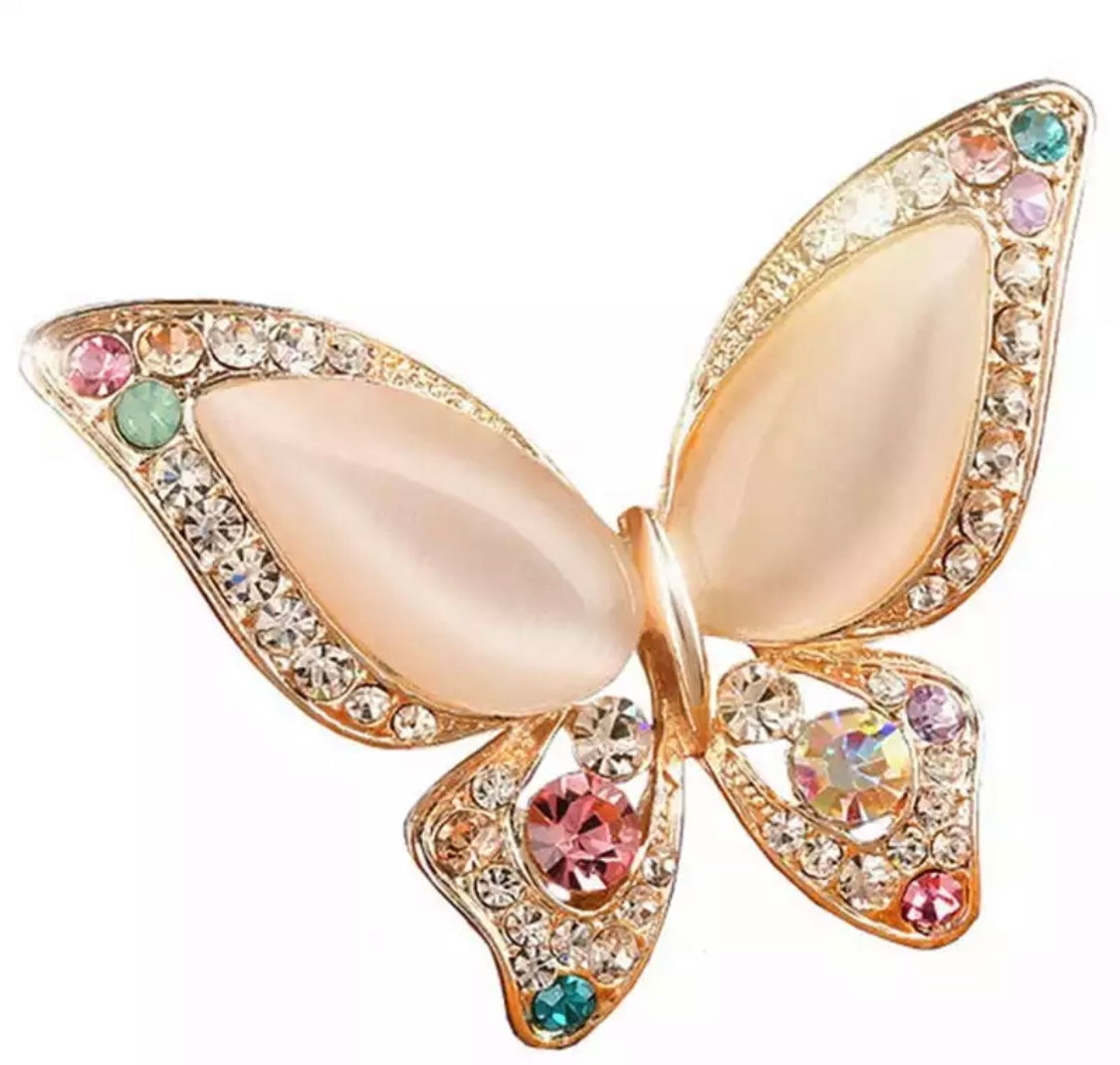 Butterfly brooch