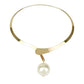 Pearl gold necklace