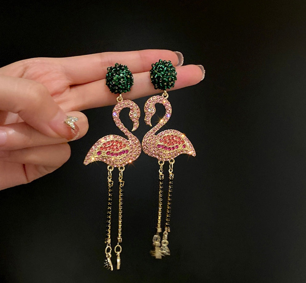 Flamingo Earrings