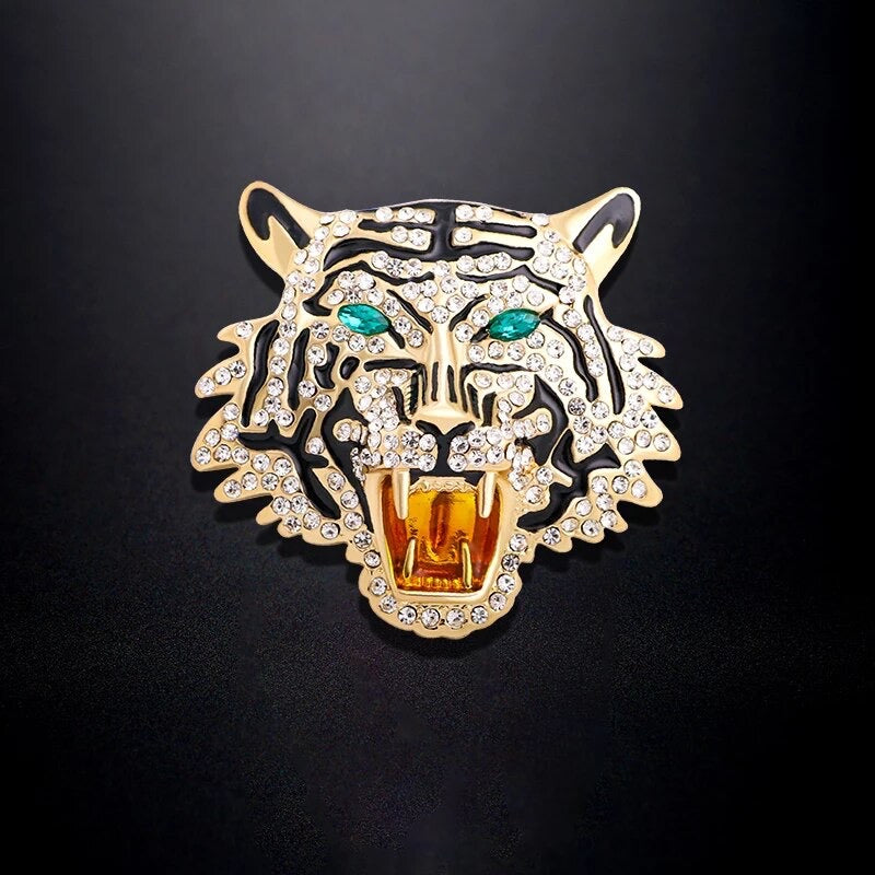 Tiger Brooch