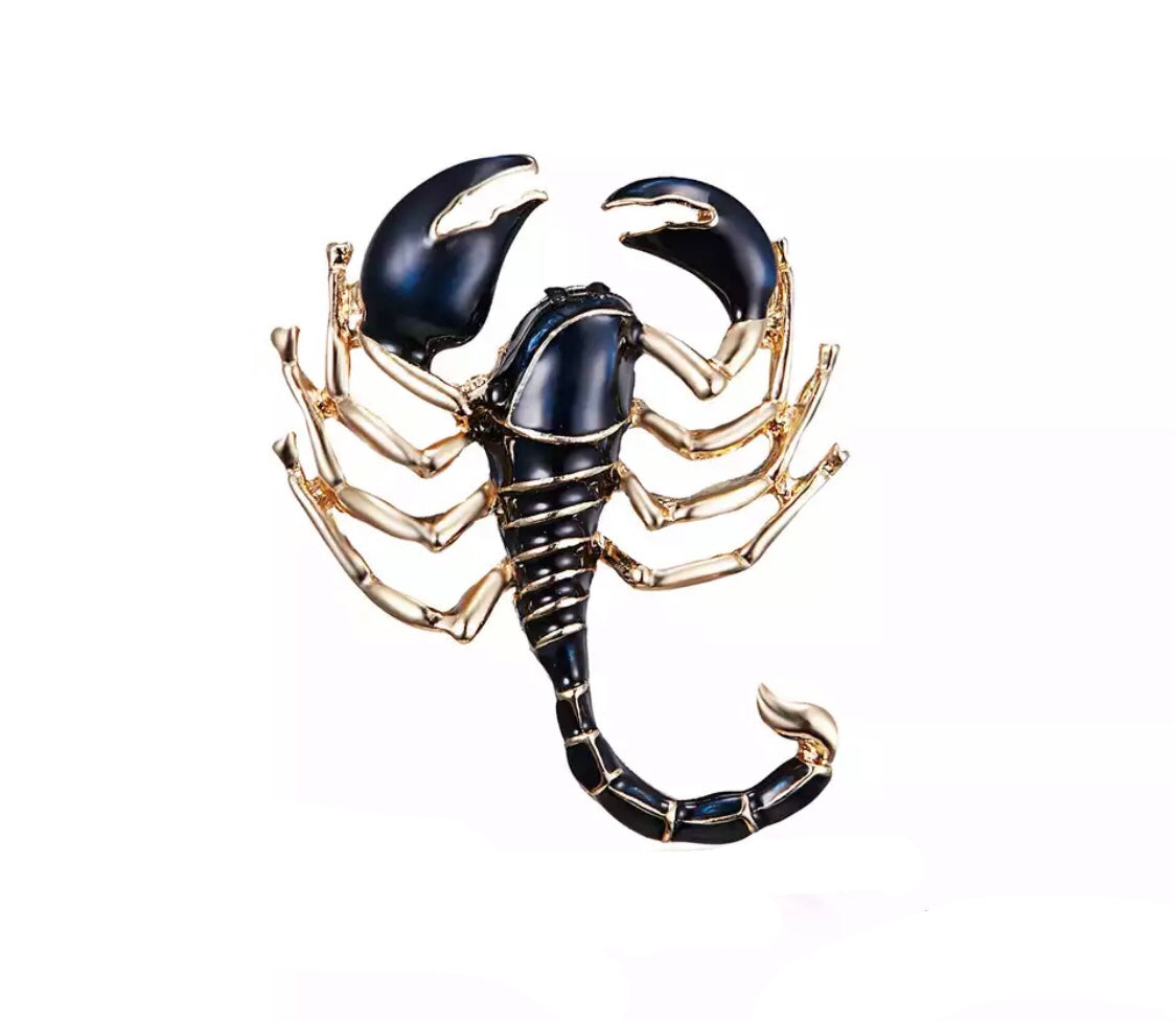 Scorpion Brooch