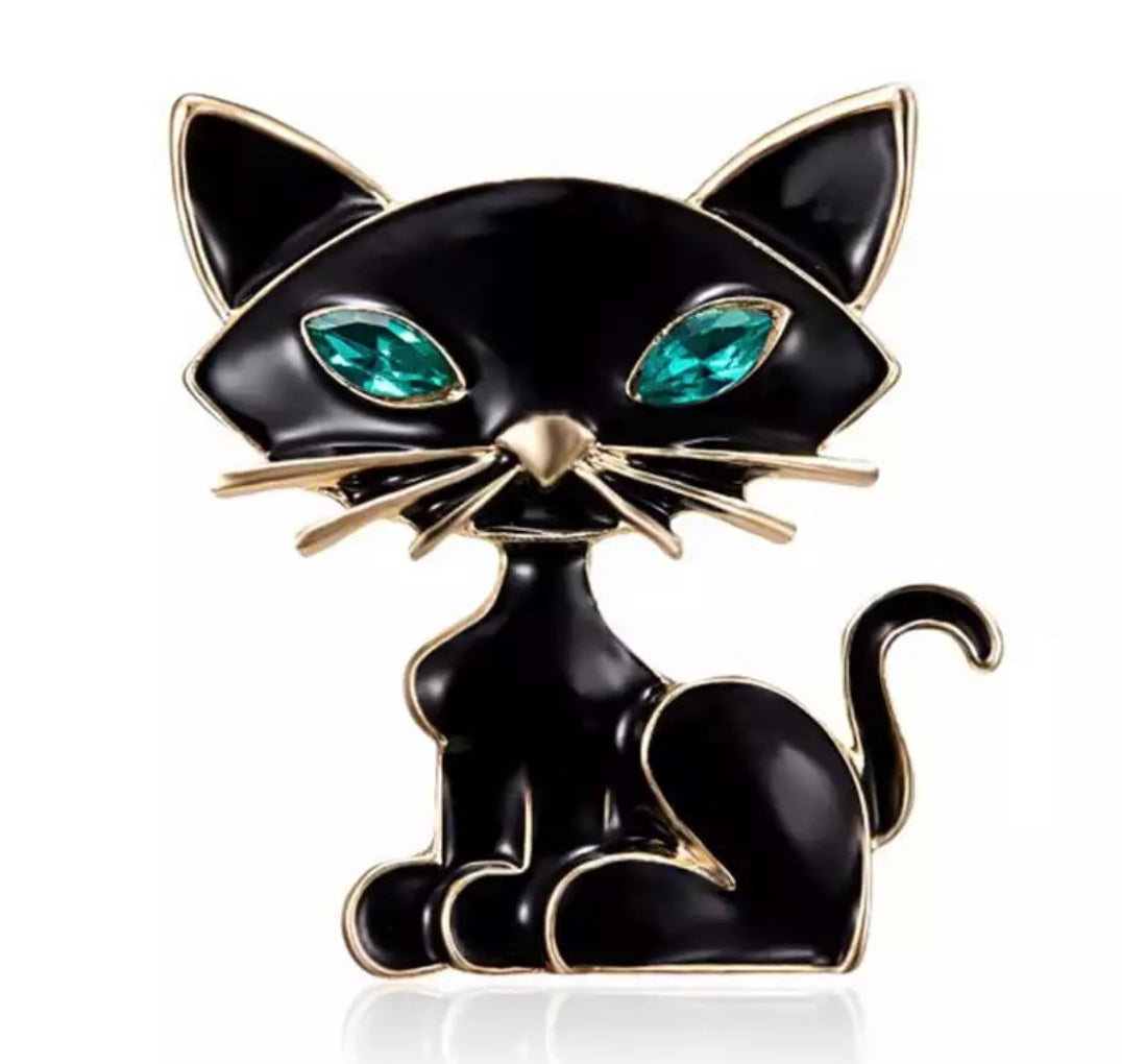 Cat Brooch