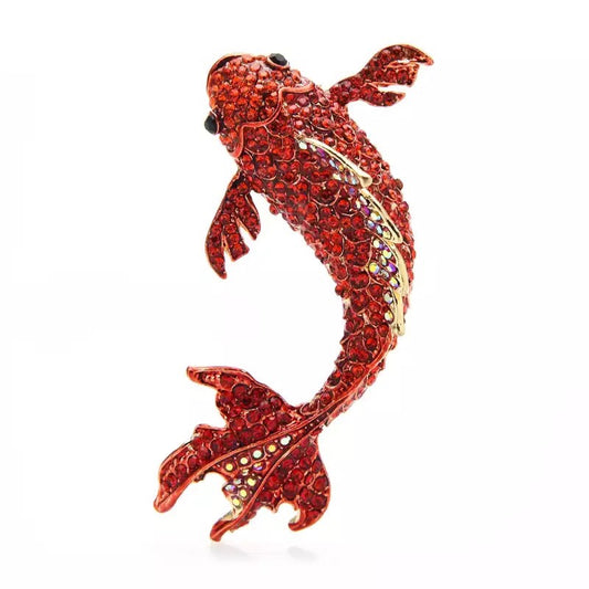 Koi Fish Brooch